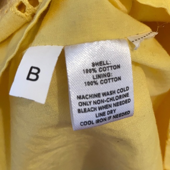 Ann Taylor Loft | Yellow Lace Shift Dress - Picture 5 of 5